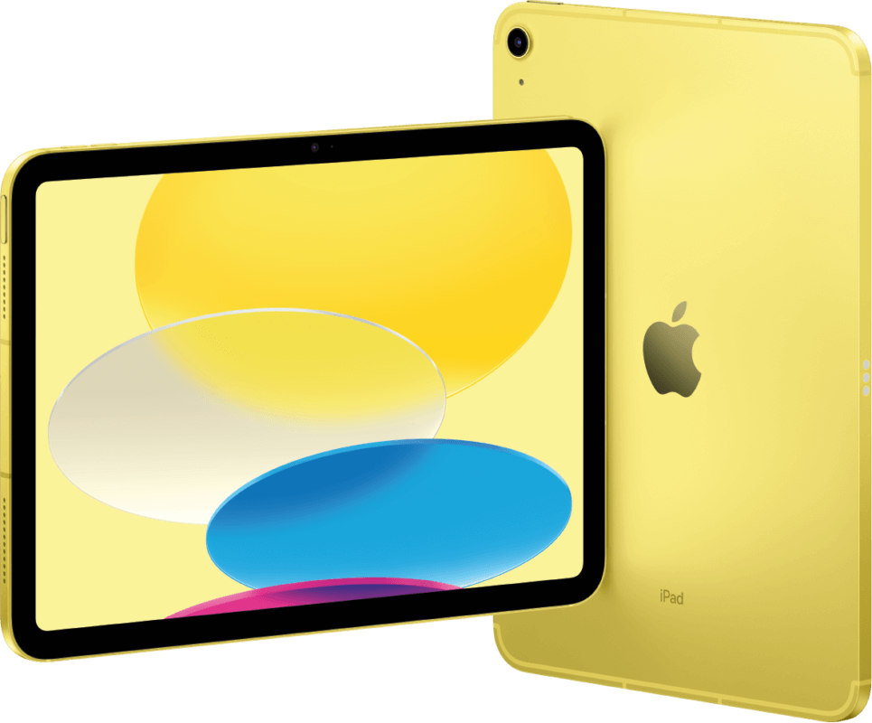 iPad 10 yellow