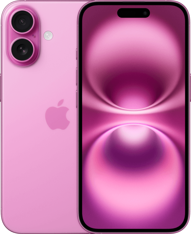 iPhone 16 pink